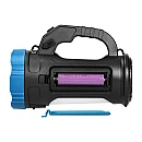 Φακός LED με χειρολαβή επαναφορτιζόμενος 3W + COB 3W με 4 λειτουργίες LT-19 ORNO-Virone