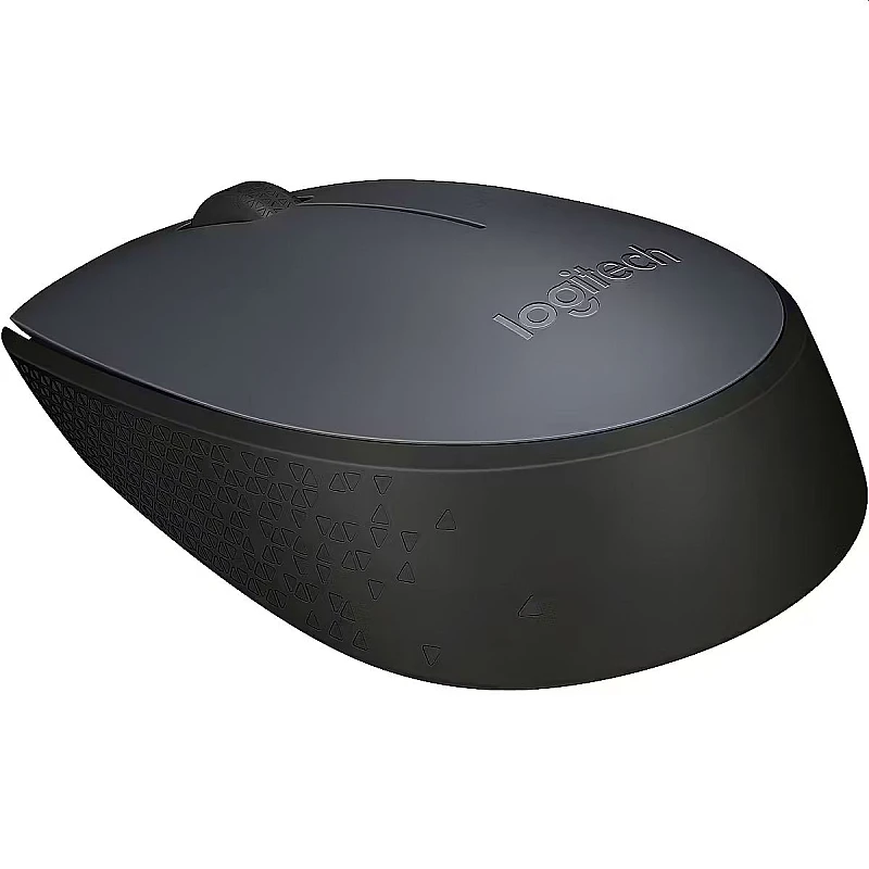 Logitech M170 Ασύρματο Ποντίκι Γκρι-Μαύρο 910-004646