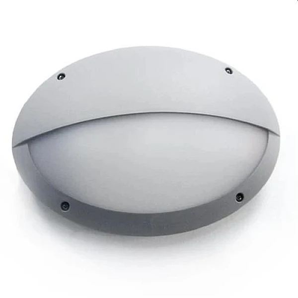 Fumagalli Maddi HL πλαφονιέρα εξωτερικού χώρου Ε27 οβαλ γκρι χρώμα IP66 3V3.000.000.LYE27