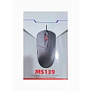MS139 Ενσύρματο GAMING Ποντίκι 1600 dpi Μαύρο OEM