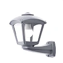 Fumagalli Nardo/Roby φαναράκι επιτοίχιο εξωτερικού χώρου γκρι 4πλευρο IP55 T20.240.000.LXE27