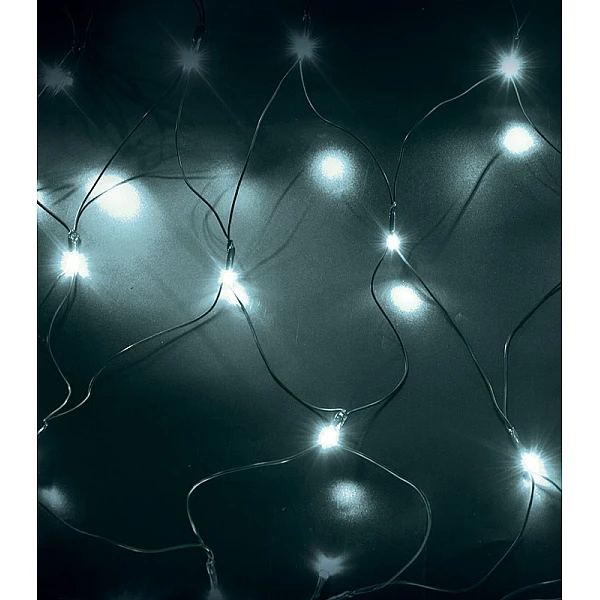 Χριστουγεννιάτικα λαμπάκια LED Δίχτυ 180Led (2x1,5m) με μετασχηματιστή 31V και επέκταση λευκό IP44 NATALE-3 VITO 5620310