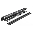 POWERTECH cable management NETW-0028 για rack 19inche/1U μεταλλικό μαύρο POWERTECH cable management NETW-0028 για rack 19inche/1U μεταλλικό μαύρο