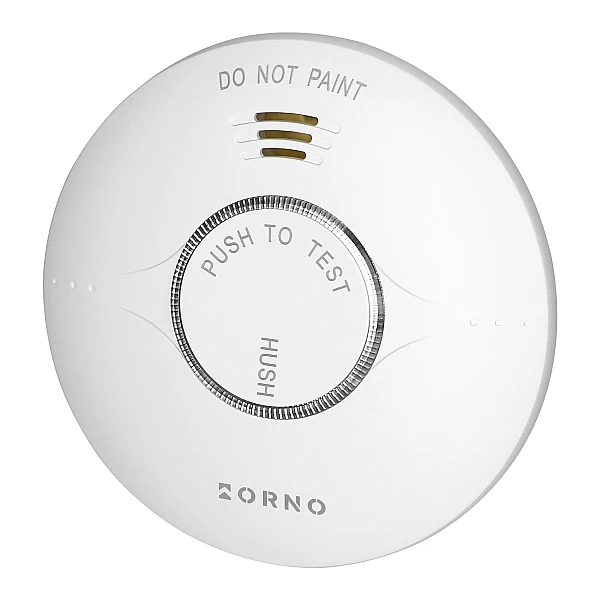 Αυτόνομος Ανιχνευτής Καπνού Tuya Smart Wi-Fi λευκός Μπαταρίας 2xAA OR-DC-642 Orno
