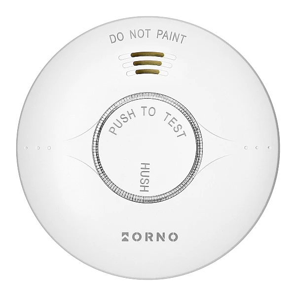 Αυτόνομος Ανιχνευτής Καπνού Tuya Smart Wi-Fi λευκός Μπαταρίας 2xAA OR-DC-642 Orno