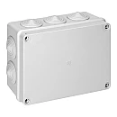 ORNO Στεγανό κουτί διακλάδωσης IP65 190×140×70mm 10 είσοδοι καλωδίων Γκρι OR-JB-13826/10/G