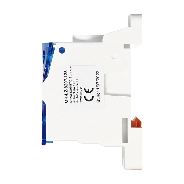 ORNO Μονοπολικός διανομέας ράγας 1P 125Α OR-LZ-8207/125