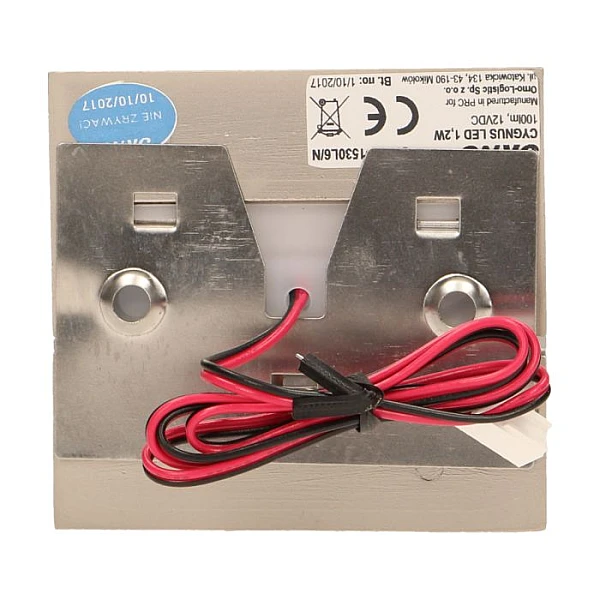Φωτιστικό Σκάλας LED CYGNUS 1.2W 12V DC 3000K 100lm IP44 Ορείχαλκος OR-OS-1530L3/BR ORNO