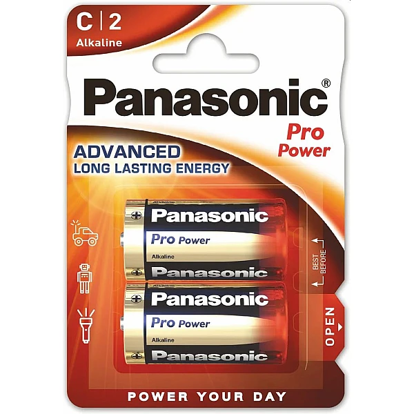 Panasonic Pro Power LR14 C Αλκαλική Μπαταρία 2 τεμάχια