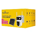 POWERTECH smart ηλιακή κάμερα PT-1547, dual lens, 4MP, 4G, PTZ, SD, IP65