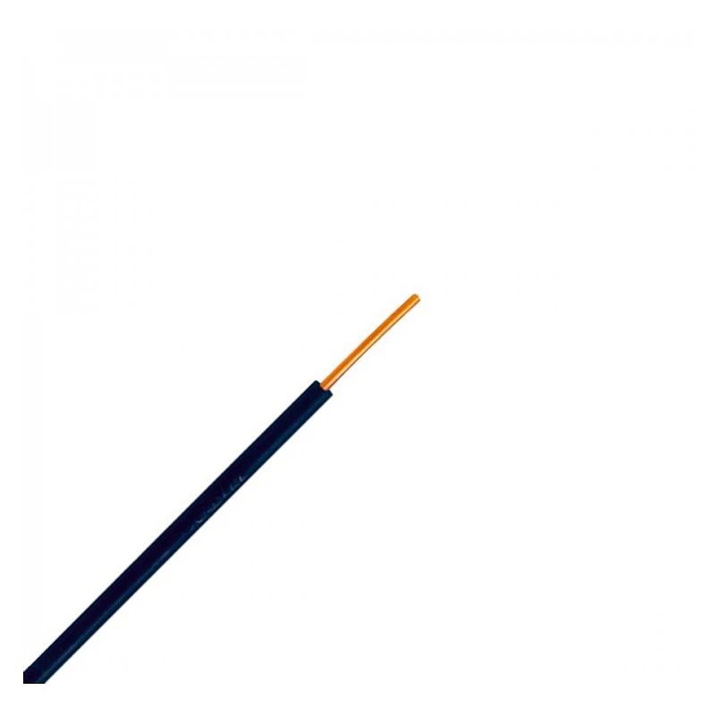 Mονόκλωνο καλώδιο 1 x 1.50 mm² HO7V-U PVC (ΝΥΑ) μαύρο Mονόκλωνο καλώδιο 1 x 1.50 mm² HO7V-U PVC (ΝΥΑ) μαύρο