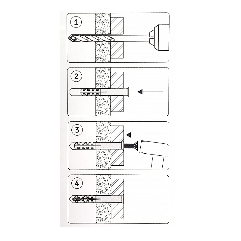Σετ βύσματα καρφωτά με βίδα 6x60mm 15 τεμ. 000535 Deltafix 23444-3095 Σετ βύσματα καρφωτά με βίδα 6x60mm 15 τεμ. 000535 Deltafix 23444-3095
