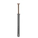 Σετ βύσματα καρφωτά με βίδα 8x80mm 6 τεμ. 002847 Deltafix 23447-3097