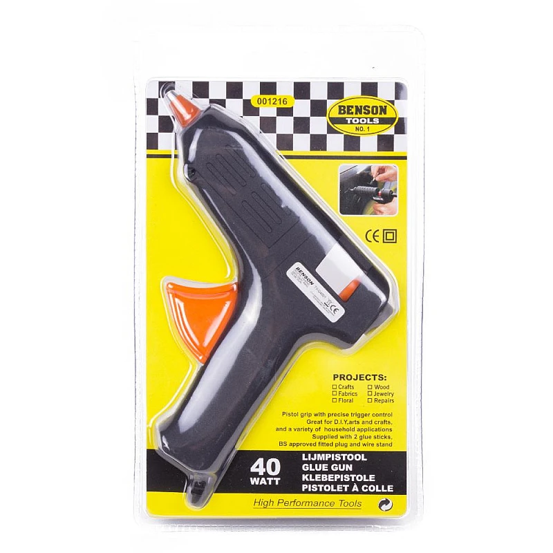 Πιστόλι Σιλικόνης Θερμοκόλλησης 40W 230V 001216 BENSON Πιστόλι Σιλικόνης Θερμοκόλλησης 40W 230V 001216 BENSON