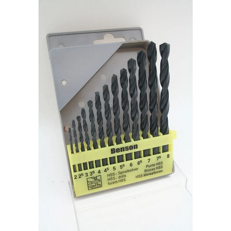 Σετ τρυπανιών μετάλλου HSS 13 τεμαχίων 001807 BENSON Tools Σετ τρυπανιών μετάλλου HSS 13 τεμαχίων 001807 BENSON Tools