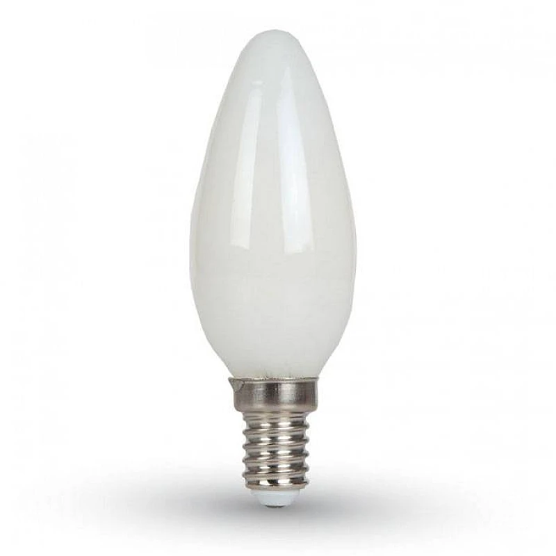 Λαμπτήρας Led E14 C35 4Watt Θερμό Λευκό 2700K Κεράκι Filament Frosted(Ματ) VT-1924 71011 V-TAC Λαμπτήρας Led E14 C35 4Watt Θερμό Λευκό 2700K Κεράκι Filament Frosted(Ματ) VT-1924 71011 V-TAC