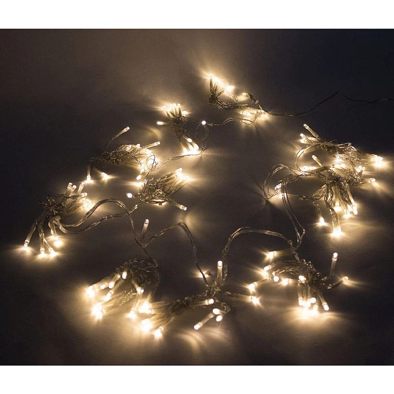 Χριστουγεννιάτικα λαμπάκια LED Κουρτίνα 154Led 150x130cm με κουμπί 8 λειτουργιών, Θερμό λευκό Αδιάβροχη IP44 013116 BENSON Χριστουγεννιάτικα λαμπάκια LED Κουρτίνα 154Led 150x130cm με κουμπί 8 λειτουργιών, Θερμό λευκό Αδιάβροχη IP44 013116 BENSON
