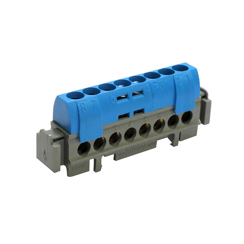 LEGRAND 04842 Μπάρα ουδετέρου 16 mm² 8x1.5x16 mm² μπλε LEGRAND 04842 Μπάρα ουδετέρου 16 mm² 8x1.5x16 mm² μπλε