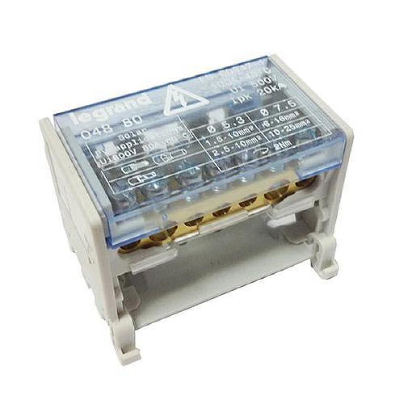 LEGRAND 04880 Διπολικός διανομέας ράγας 2P 100Α LEGRAND 04880 Διπολικός διανομέας ράγας 2P 100Α