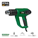Πιστόλι Θερμού αέρα 2000W 350-550°C KOMA TOOLS 08708 EDM Spain Πιστόλι Θερμού αέρα 2000W 350-550°C KOMA TOOLS 08708 EDM Spain