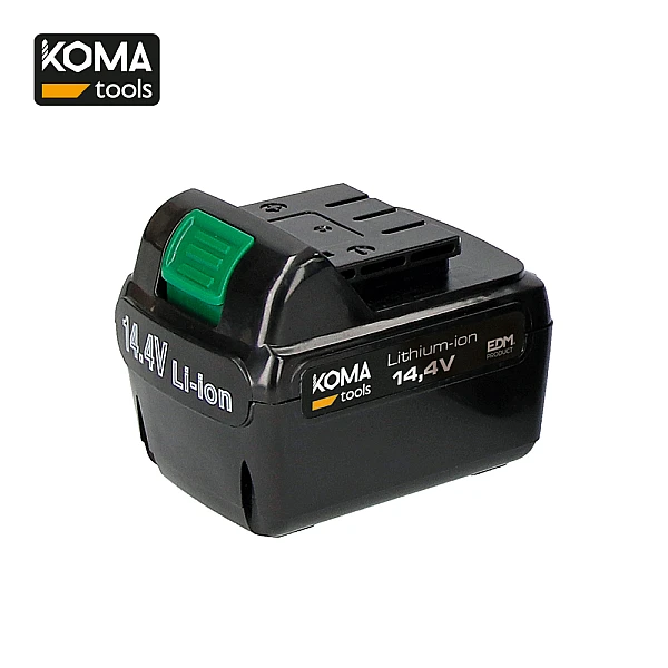Ανταλακτική μπαταρία ιόντων λιθίου 14.4V 1,5Ah (γιά το Δραπανοκατσάβιδο 08703 ) KOMA TOOLS 08730 EDM Spain