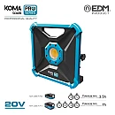Προβολέας Led μπαταρίας 20W 20V Ιόντων-Λιθίου KOMA TOOLS PRO 08755 EDM Spain Χωρίς Μπαταρία & Φορτιστή Προβολέας Led μπαταρίας 20W 20V Ιόντων-Λιθίου KOMA TOOLS PRO 08755 EDM Spain Χωρίς Μπαταρία & Φορτιστή