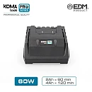 Φορτιστής μπαταρίας ιόντων λιθίου 60W 20V 60 ΛΕΠΤΩΝ KOMA TOOLS PRO 08772 EDM Spain Φορτιστής μπαταρίας ιόντων λιθίου 60W 20V 60 ΛΕΠΤΩΝ KOMA TOOLS PRO 08772 EDM Spain