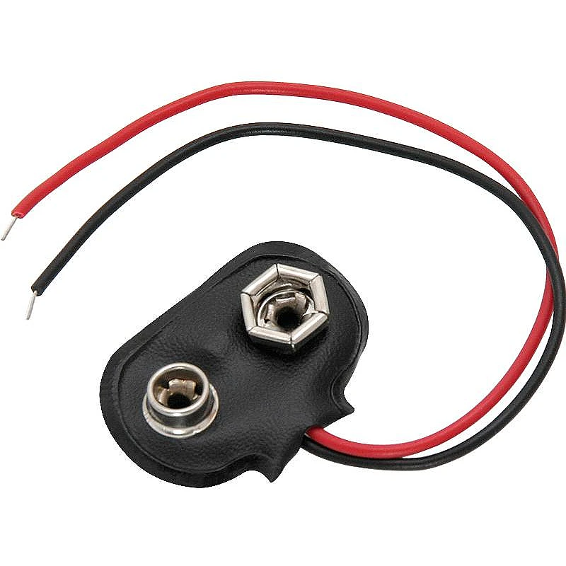Κλιπ μπαταρίας 9V με καλώδιο 15cm 1049 XRTEME