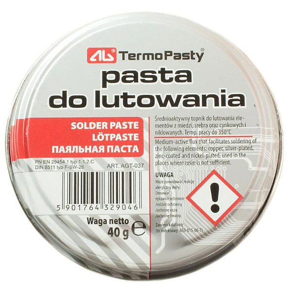 Πάστα κόλλησης 40gr μεταλλικό κουτί  AGT-037  AG CHEMIA