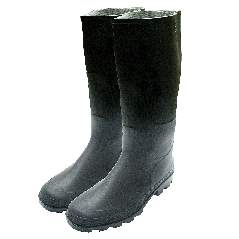 Γαλότσα εργασίας μαύρη PVC № 44 ύψους 38cm 1105WBB020-44 DECOREX