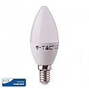 Λαμπτήρας Led SAMSUNG E14 C38 7Watt Θερμό λευκό 3000K Κεράκι VT-268 V-TAC 111 Λαμπτήρας Led SAMSUNG E14 C38 7Watt Θερμό λευκό 3000K Κεράκι VT-268 V-TAC 111