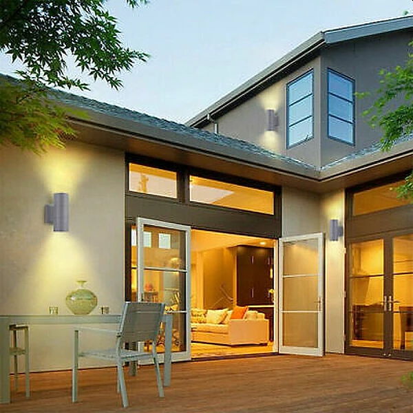 Φωτιστικό Εξωτερικού Χώρου μονό Gu10 IP44 σκούρο γκρι QK-FB02 Hyundai-QK