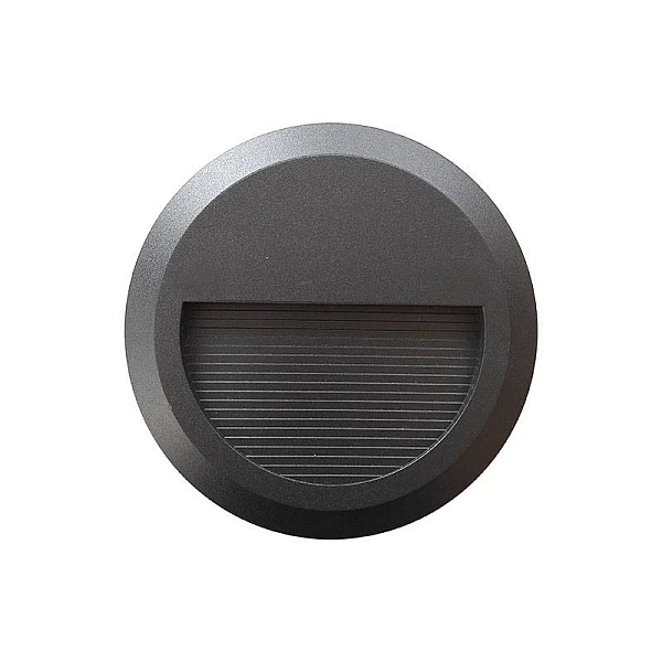 Φωτιστικό LED επίτοιχο  στρογγυλό 2W Μαύρο  VT-1142​​ V-TAC1316  φυσικό λευκό 4000K