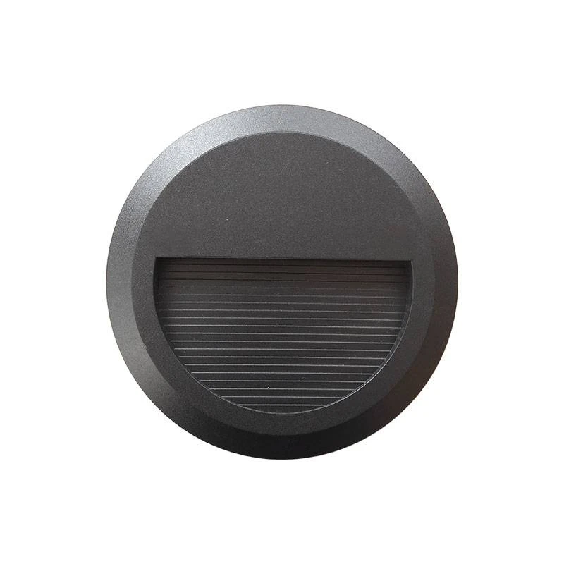 Φωτιστικό LED επίτοιχο στρογγυλό 2W Μαύρο VT-1142 V-TAC1316 φυσικό λευκό 4000K Φωτιστικό LED επίτοιχο στρογγυλό 2W Μαύρο VT-1142 V-TAC1316 φυσικό λευκό 4000K