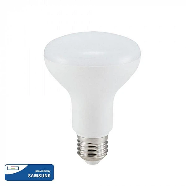 Λαμπτήρας Led SAMSUNG E27 R80 10Watt Φυσικό Λευκό 4000Κ VT-280 136 V-TAC