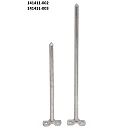 Ακίδα σύλληψης επί στηριγμάτων χαλύβδινη επιψευδαργυρωμένη εν θερμώ (St/tZn) PITTAS 141411-002