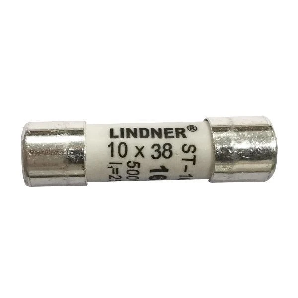 Ασφάλεια Κυλινδρική DC 10Χ38 16Α 500V 147-61214 LINDNER