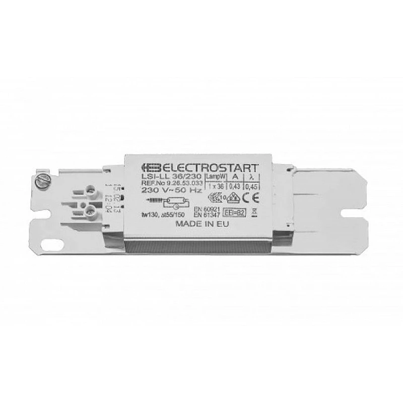 BALLAST φθορίου 18W ELECTROSTART BALLAST φθορίου 18W ELECTROSTART