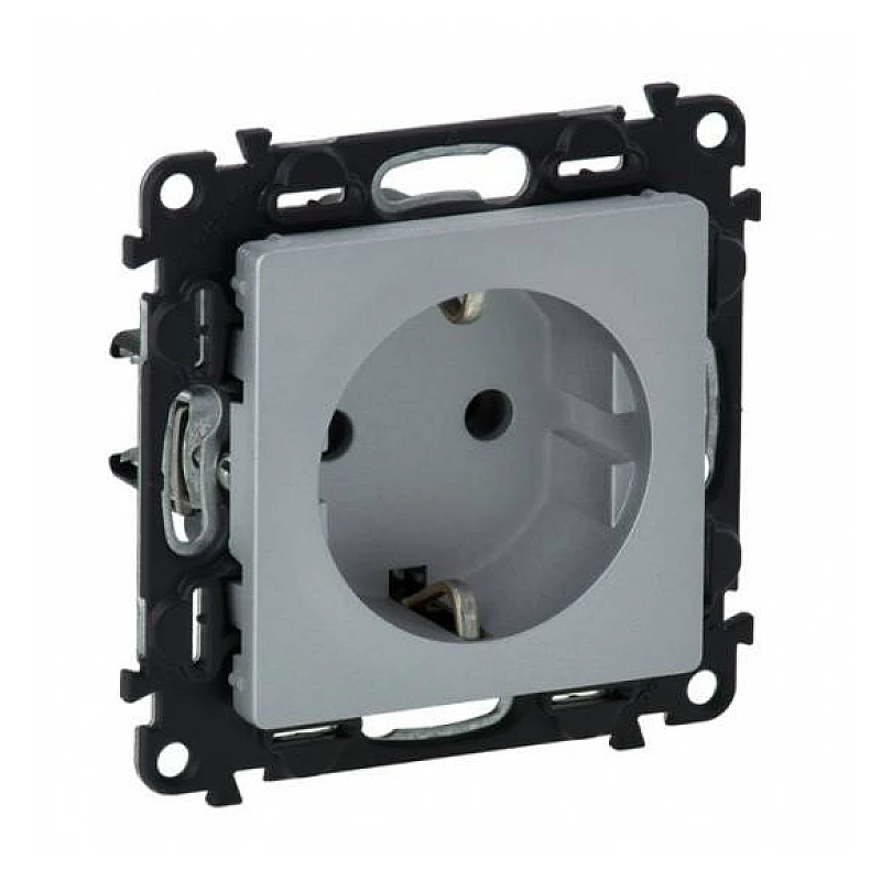 LEGRAND Valena Life Πρίζα Σούκο Ασφαλείας χωνευτή 16A 250V Αλουμίνιο με αυτόματους ακροδέκτες 753320 LEGRAND Valena Life Πρίζα Σούκο Ασφαλείας χωνευτή 16A 250V Αλουμίνιο με αυτόματους ακροδέκτες 753320