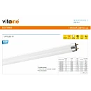 T8 Λαμπτήρας LED Φθορίου 9Watt 230V 0.6m Ψυχρό λευκό 6500K OPTILED 1600420 Vitoone