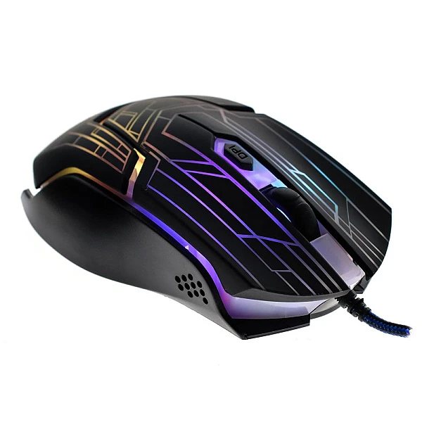 Ενσύρματο Advanced GAMING Φωτιζόμενο ποντίκι 2.4GHz 3200 dpi Μαύρο FC-5215 OEM