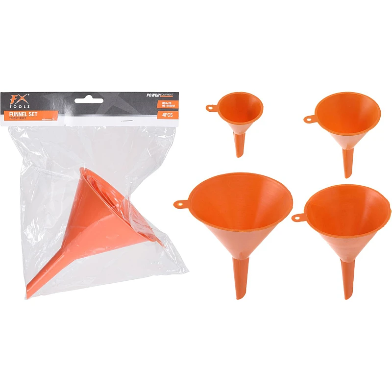 Σετ Χωνιά Πλαστικά 50-73-95-115mm 4τμχ 179000020 FX Tools Σετ Χωνιά Πλαστικά 50-73-95-115mm 4τμχ 179000020 FX Tools