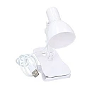GRUNDIG 16964W Φωτιστικό 3 LED USB με πιάστρα book light Λευκό