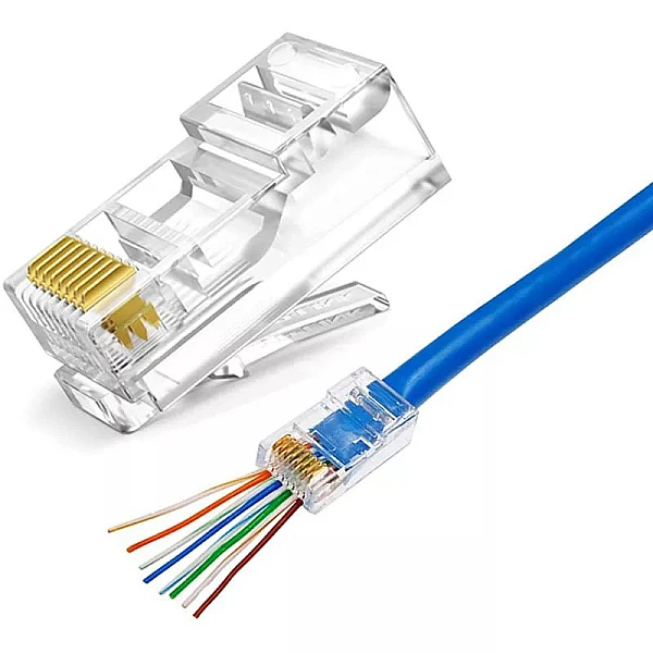 Φις δικτύου Pass Through Cat5 1τεμάχιο 200200521 OEM