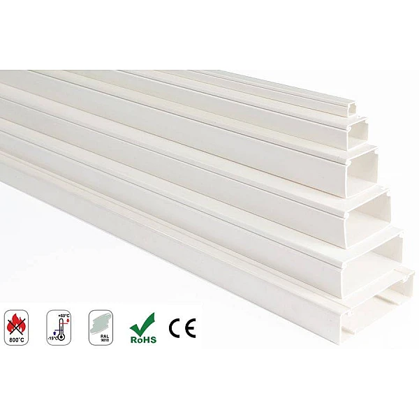 Κανάλι Διαχείρισης 80x40mm Καλωδίων 8000140-80040 VITO Κανάλι Διαχείρισης 80x40mm Καλωδίων 8000140-80040 VITO