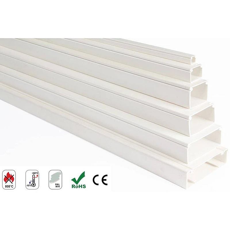 Κανάλι Διαχείρισης 80x40mm Καλωδίων 8000140-80040 VITO Κανάλι Διαχείρισης 80x40mm Καλωδίων 8000140-80040 VITO