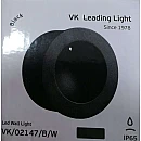 Χωνευτό φωτιστικό LED 2W εξωτερικό IP65 μαύρο 3000Κ 75169-323997 VK/02147/B/W LIGHTING Χωνευτό φωτιστικό LED 2W εξωτερικό IP65 μαύρο 3000Κ 75169-323997 VK/02147/B/W LIGHTING