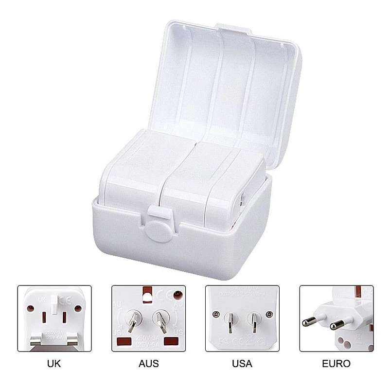 Ταξιδιωτικός αντάπτορας για EU/US/UK/AU 6A 250V ADD05B OEM Ταξιδιωτικός αντάπτορας για EU/US/UK/AU 6A 250V ADD05B OEM