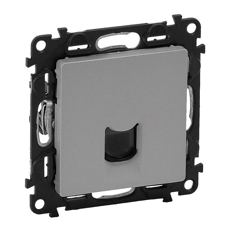 LEGRAND Valena Life Πρίζα RJ11 τηλεφώνου χωνευτή Αλουμίνιο 753338 LEGRAND Valena Life Πρίζα RJ11 τηλεφώνου χωνευτή Αλουμίνιο 753338