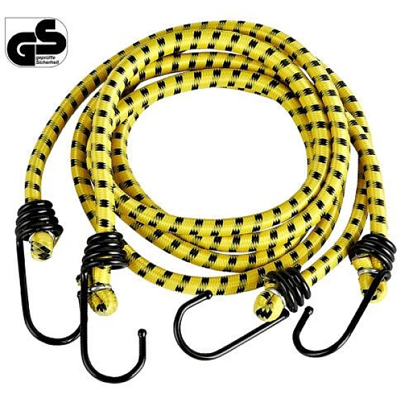 DUNLOP 236171Y  Ιμάντας - Σχοινί Ελαστικό συγκράτησης αποσκευών2 x 100cm κίτρινο